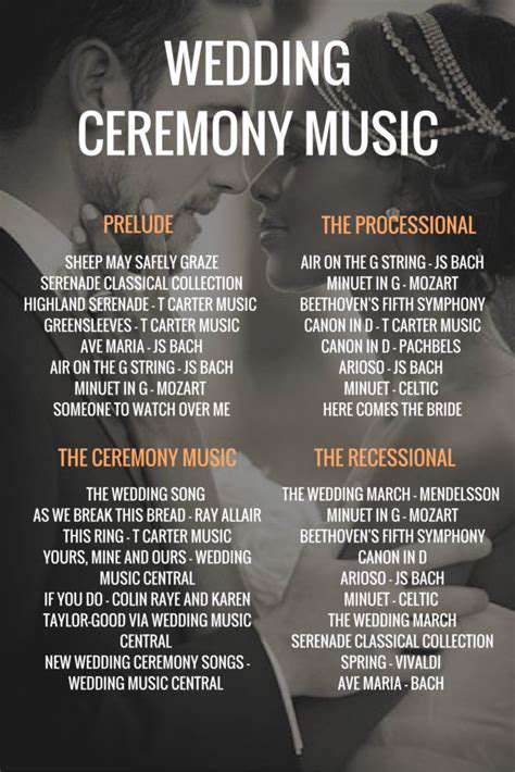 Step by Step Guide to Wedding Music Selection